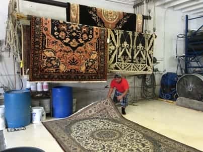 Rug Drying Process Fort Lauderdale