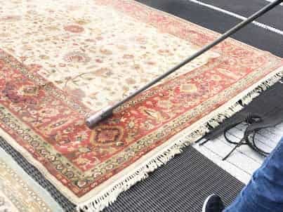 Persian Rug Dust Cleaning