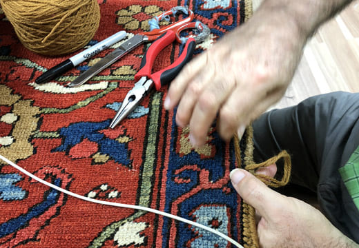 Oriental Rug Restoration Service