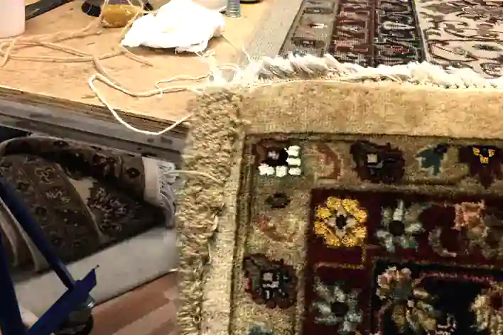 Rug Fringe Repair