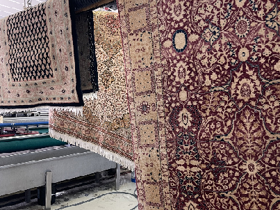 Rug Drying Process