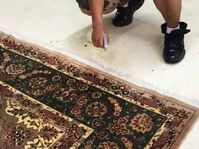 Rug Fringe Cleaning