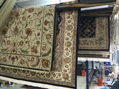 Rug Drying Process Miami