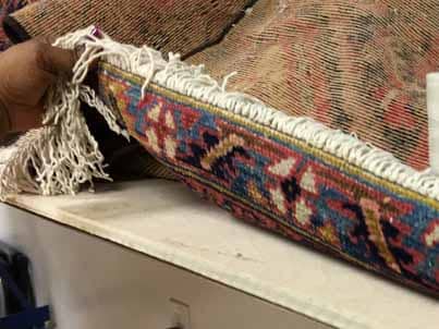 Silk Rug Repairing