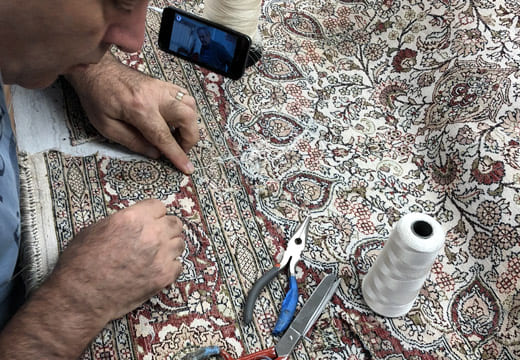 Oriental Rug Restoration Service Miami