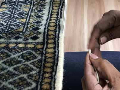 Silk Rug Restoration Service