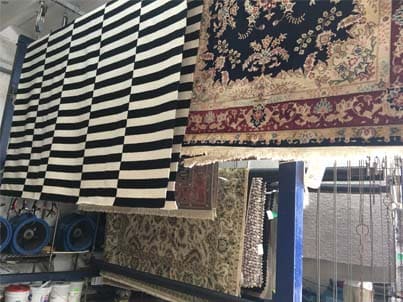 Rug Drying Process Sunny Isles