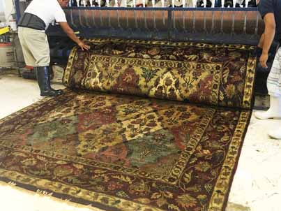 Deep Oriental Rug Cleaning Service