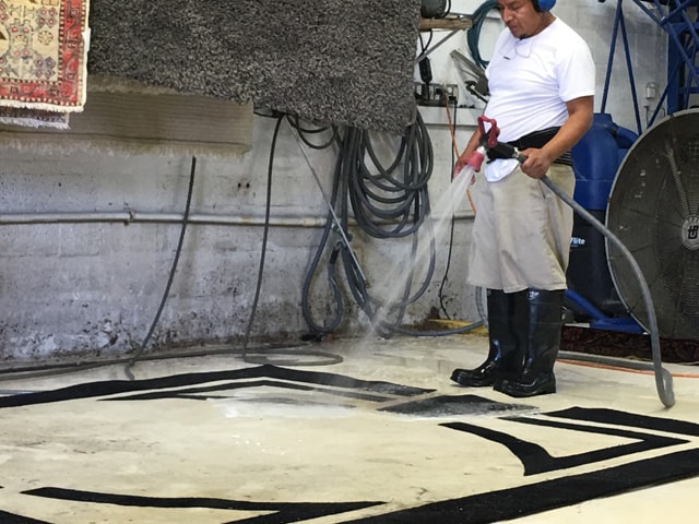 The Right Rug Cleaners Process