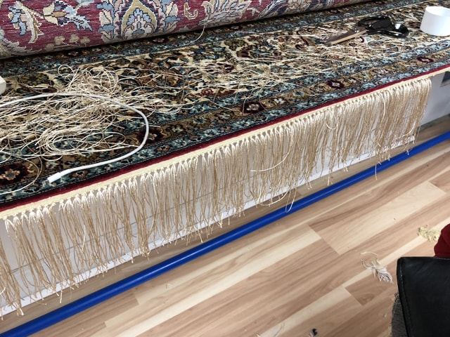 Rug Re-Fringing