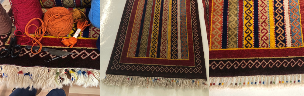 Rug Fringe Cleaned and Repair Jupiter