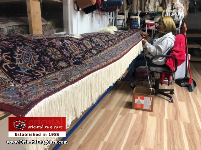 Oriental Rug Repair & Restoration Service Martin County