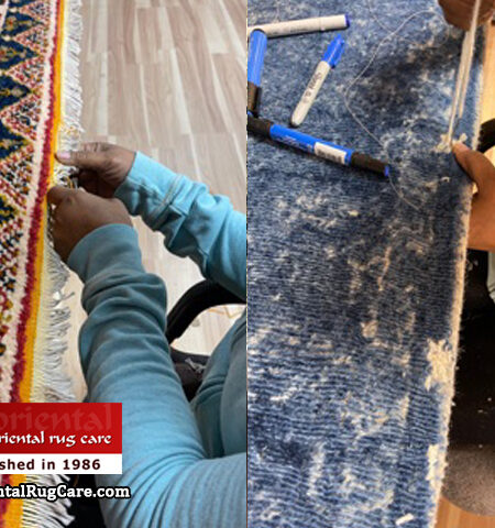 Persian Rug Fringe Repair Service