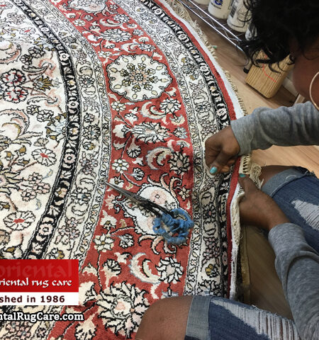 Rug Fringe Maintenance Service Miami