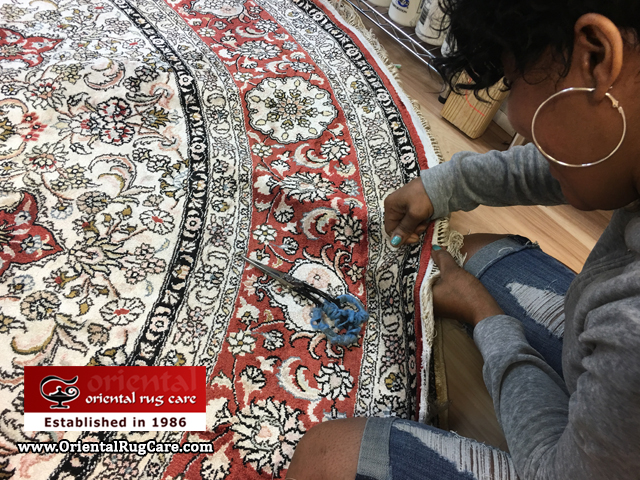 Rug Fringe Maintenance Service Miami