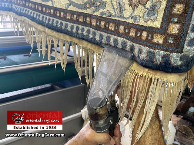 Rug Fringe Cleaning Service Parkland