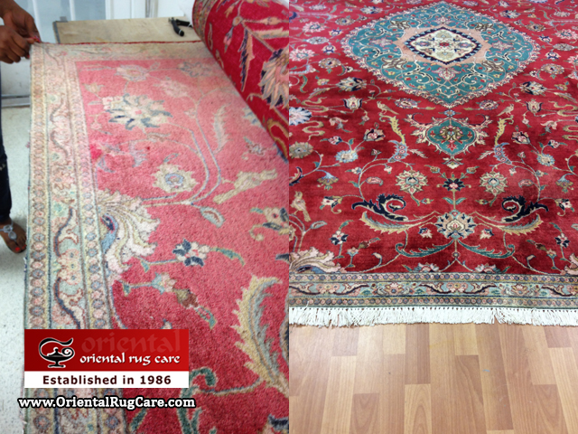 Persian Rug Fringe Restoration Lake Worth