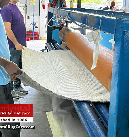 White Rug Soft Water Rinse Process Sunny Isles