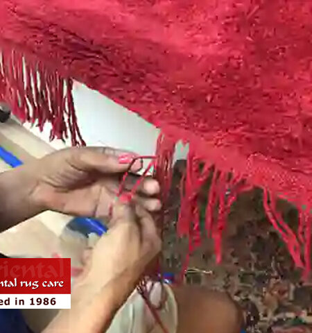 Rug Fringe Repair