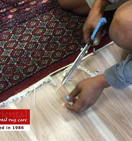 Persian Rug Restoration 1