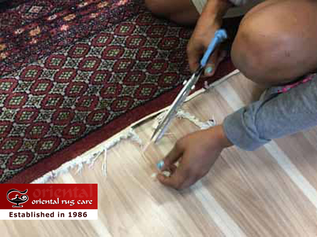Persian Rug Restoration 1