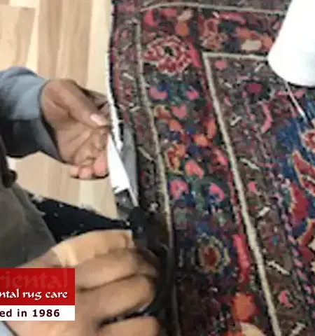 Silk Rug Restoration