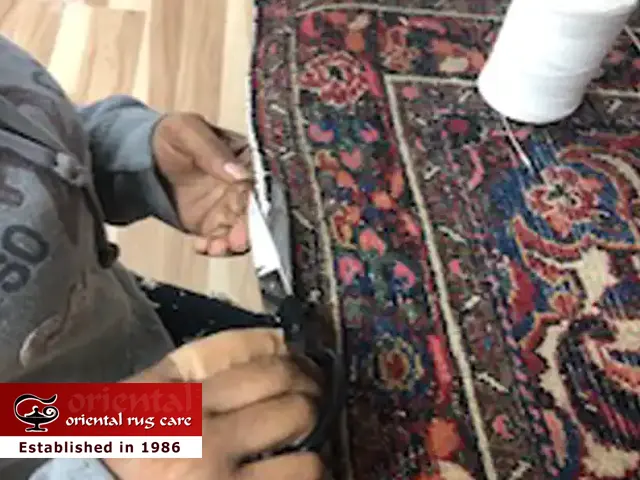 Silk Rug Restoration