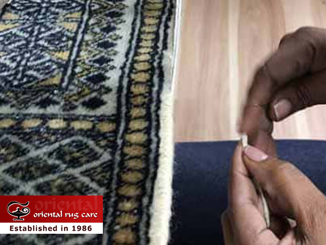 Silk Rug Restoration