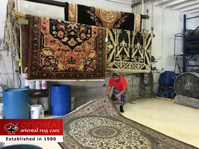 Rug Drying Process