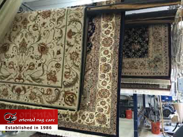 Rug Drying Process
