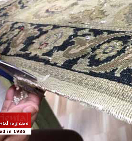 Silk Rug Restoration