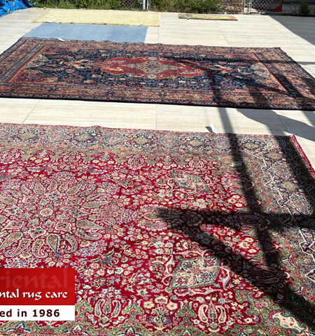 Rug Dusting Process