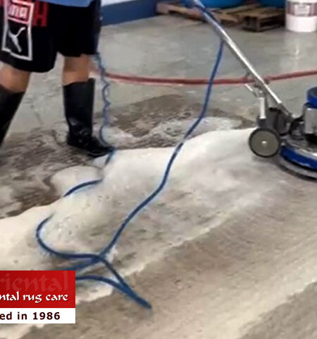 Rug Washing Process