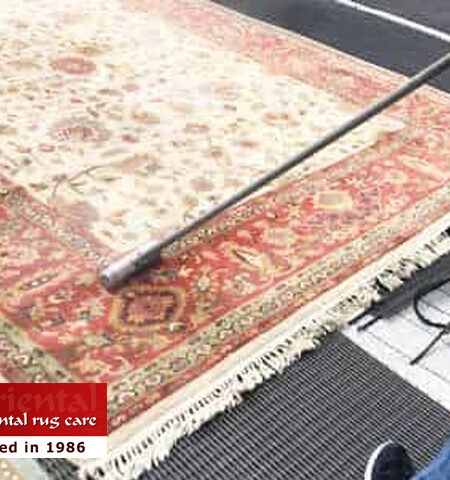 Rug Dusting Process