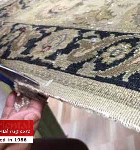 Silk Rug Restoration