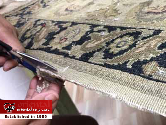 Silk Rug Restoration