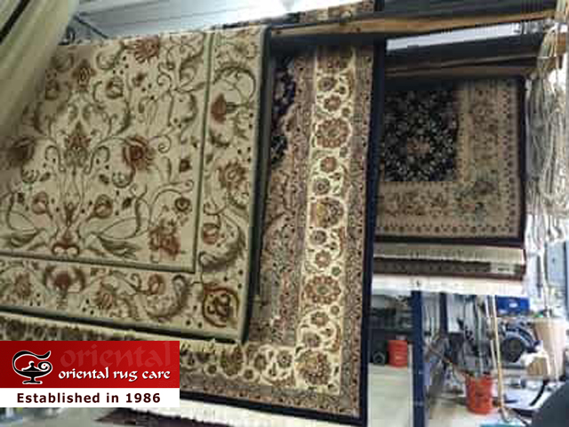 Rug Drying Process