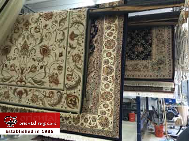Rug Drying Process