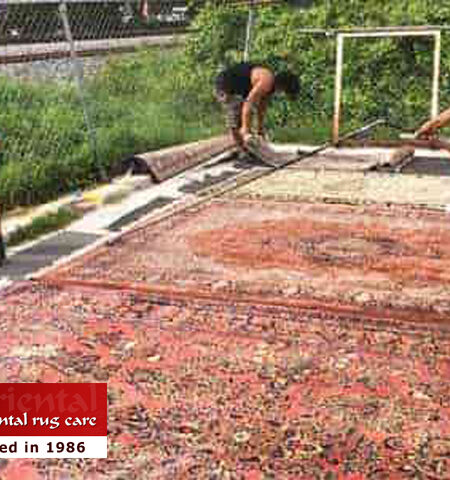Rug Dusting Process