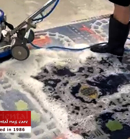 Rug Washing Process