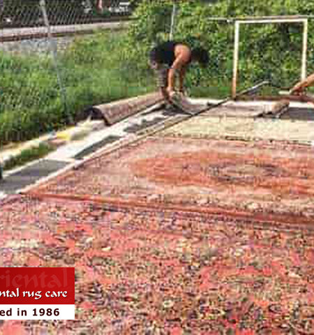 Rug Dusting Process