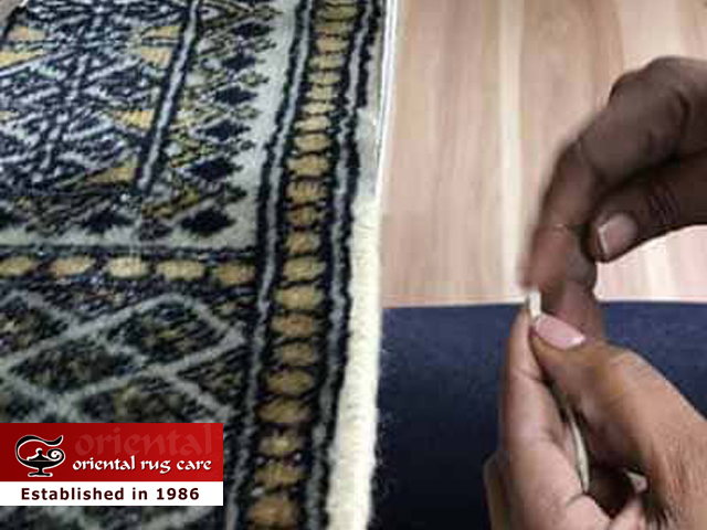 Silk Rug Restoration